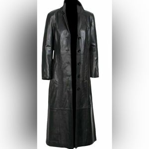 Long black coat